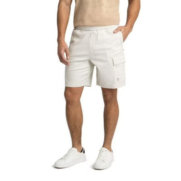 U.S. Polo Assn. Men's Comfort Waist Cargo Short, 8.5" Inseam, Size 2XL, Comfort - Picture 1 of 5
